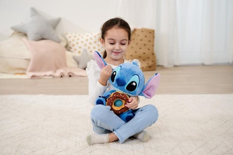 Simba, Lilo i Stitch, maskotka, z donatem, 25 cm