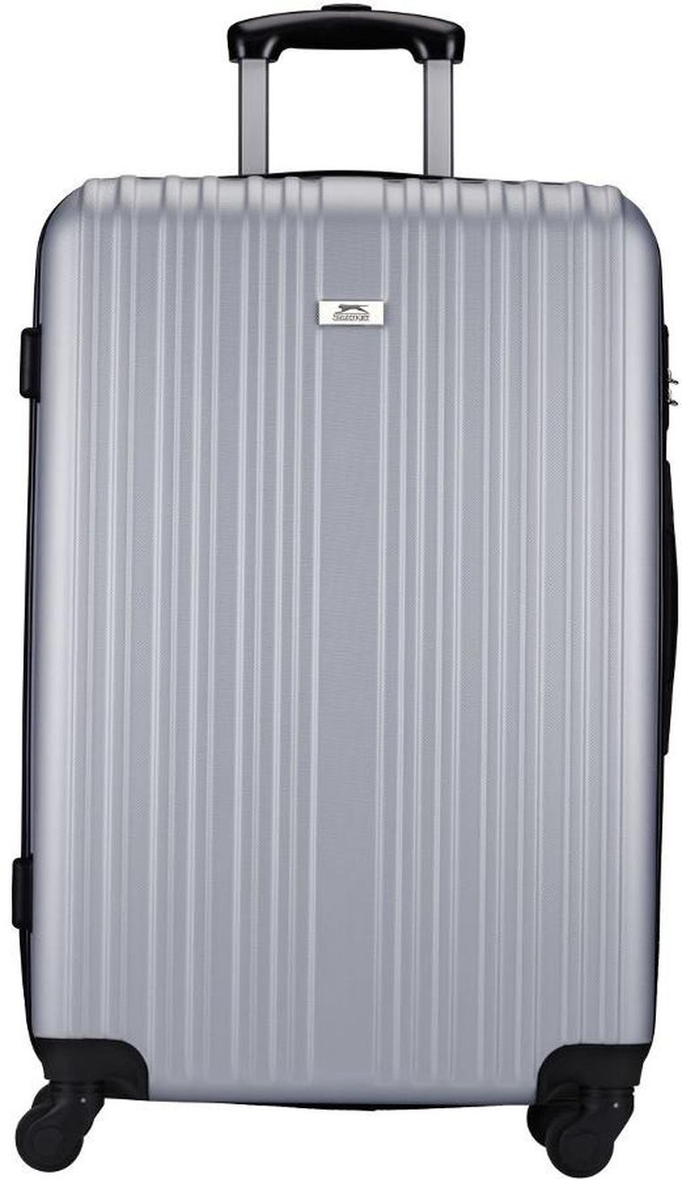 Slazenger, zestaw 2 walizek, 18 i 26 cali, silver