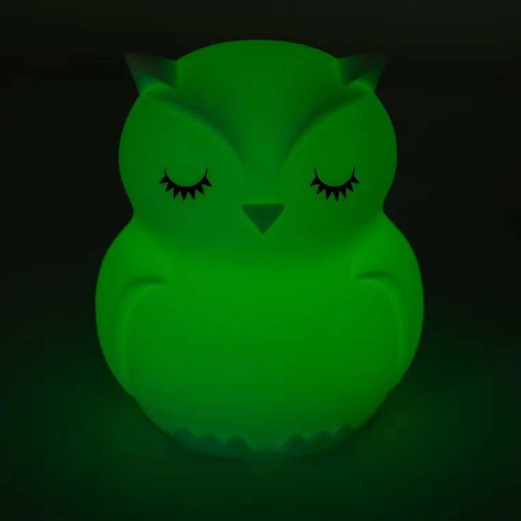 Smiki, Sowa, lampka silikonowa LED