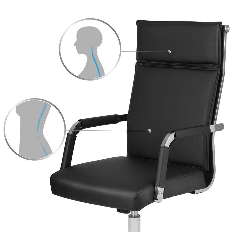 Sofotel, Koiba, fotel biurowy, czarny