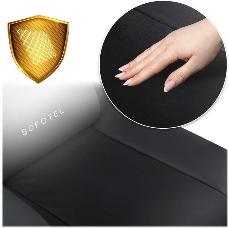 Sofotel, Werona, fotel biurowy, czarny