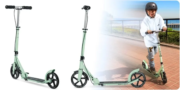 Soke, City, hulajnoga miejska, składana, miętowa