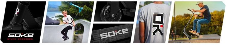 Soke, Go! hulajnoga wyczynowa, czarna