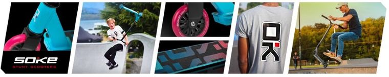 Soke, Go! hulajnoga wyczynowa, turkusowa