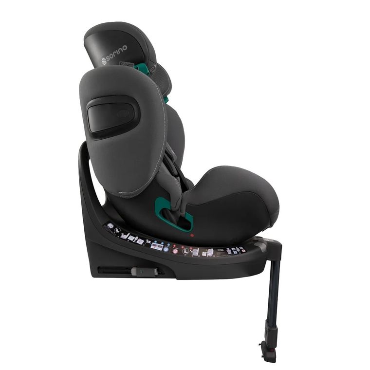 Sorino, Aurora, fotelik samochodowy z bazą, 360°, grey, 40-150 cm