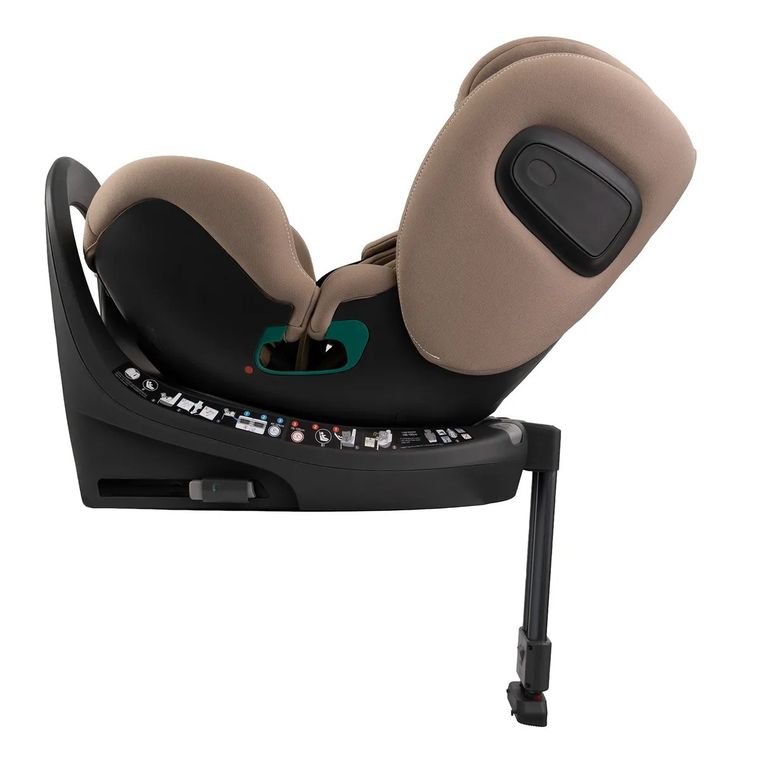 Sorino, Aurora, fotelik samochodowy z bazą, 360°, mocha, 40-150 cm