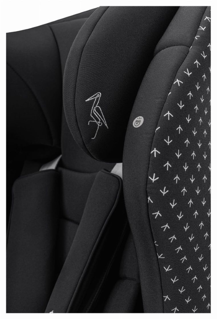 Storchenmühle, Niki Start M, fotelik samochodowy, Onyx, 61-105 cm