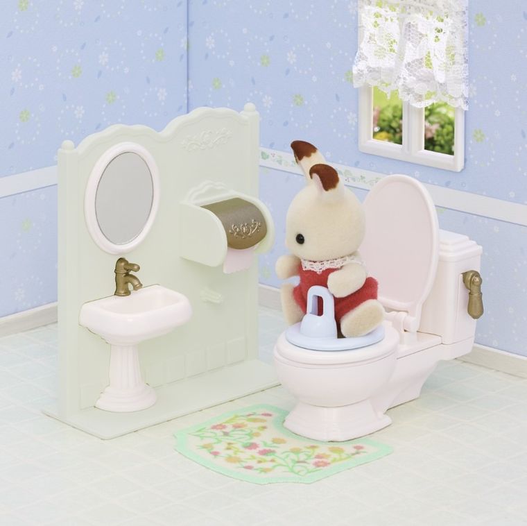 Sylvanian Families, Łazienka z toaletą, 5740