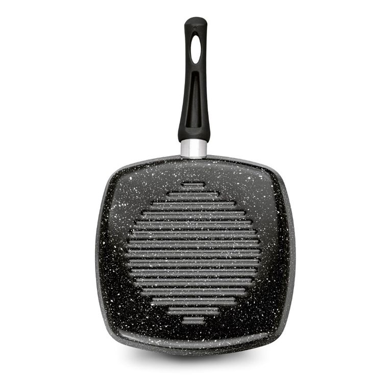 Tadar, Marmara, patelnia grillowa, czarna, 26 cm