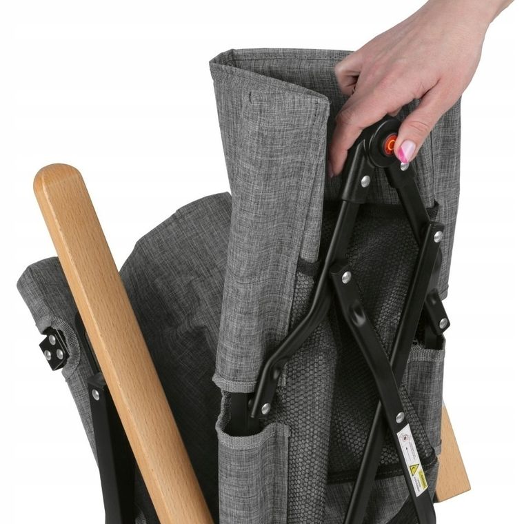 Tadar, Outdoor, krzesło turystyczne, 4 pozycje, 59-67-96 cm