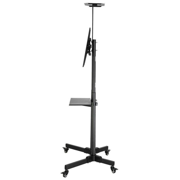 Techly, mobilny stojak do TV, 37-70 cali, 50 kg, dwie półki