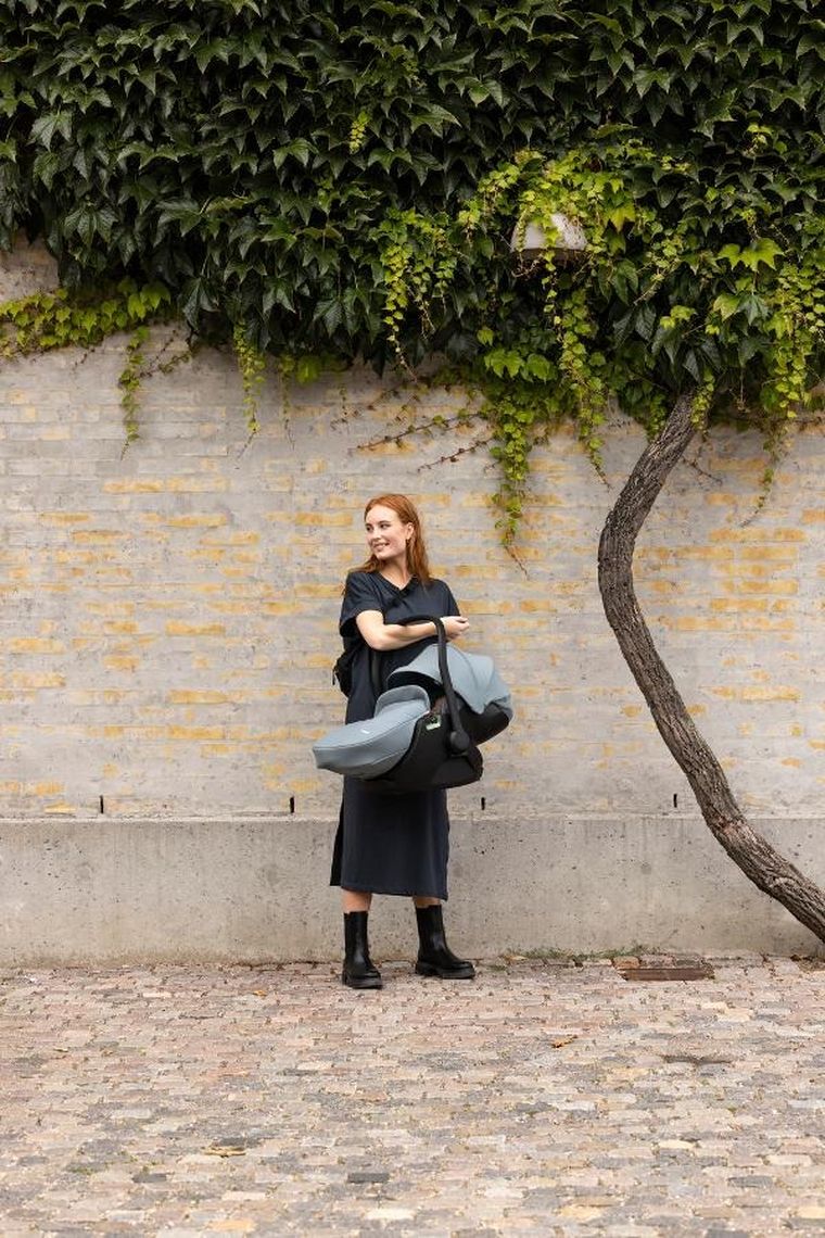 Thule, Maple, pokrowiec na nóżki do fotelika samochodowego dla niemowląt, Mid Blue