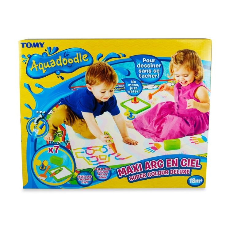 Tomy, Aquadoodle, Super Colour Deluxe, mata do malowania wodą