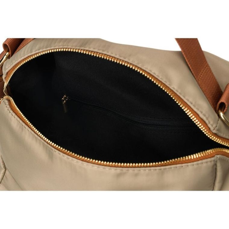 Torebka listonoszka, khaki, skóra ekologiczna, Petreson