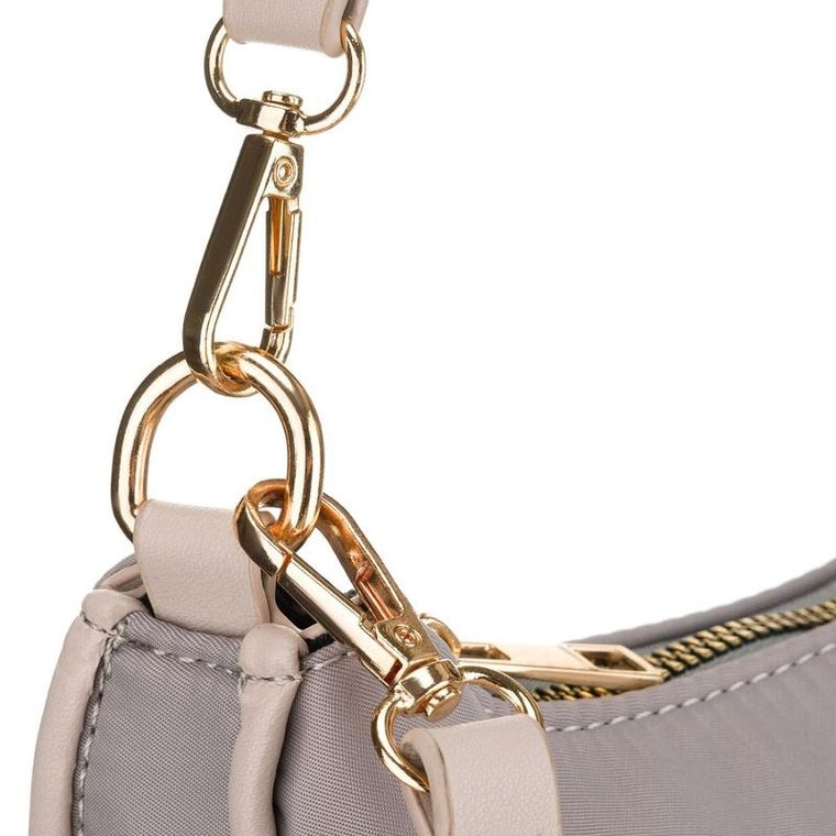 Torebka listonoszka, szara, Peterson