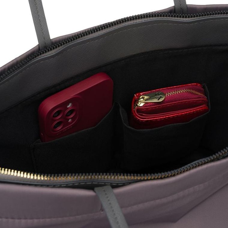 Torebka shopper, szara, Peterson