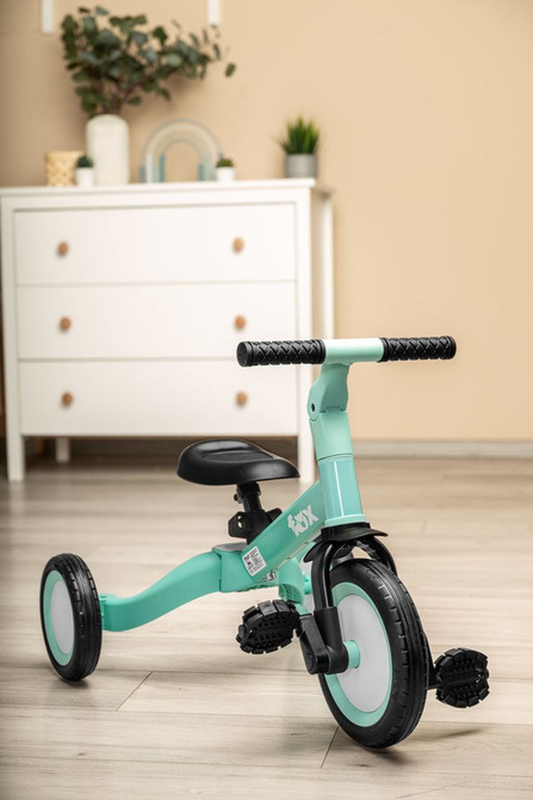 Toyz, Fox, rowerek trójkołowy, biegowy, turquoise