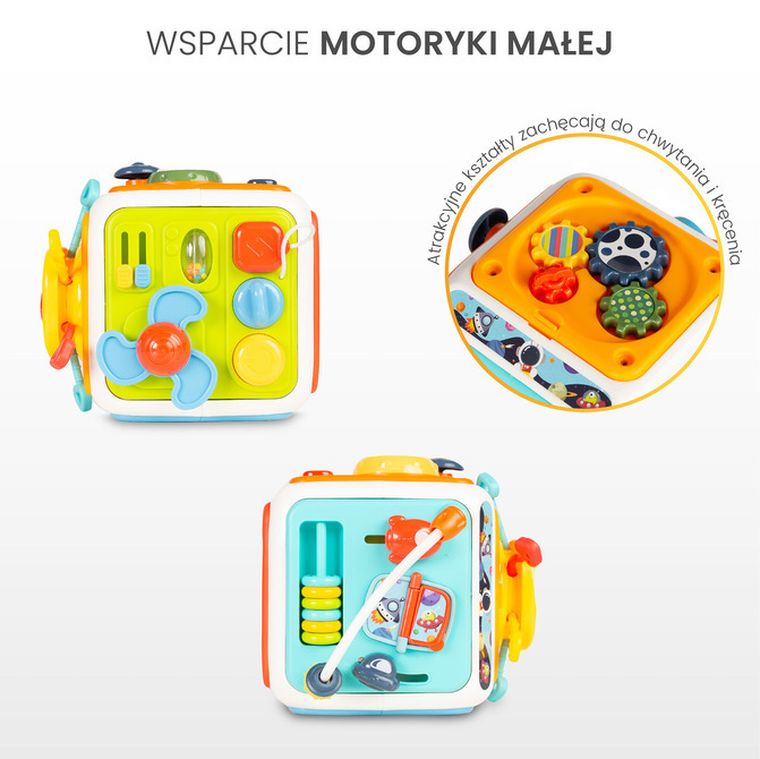Toyz, kostka sensoryczna, zabawka edukacyjna