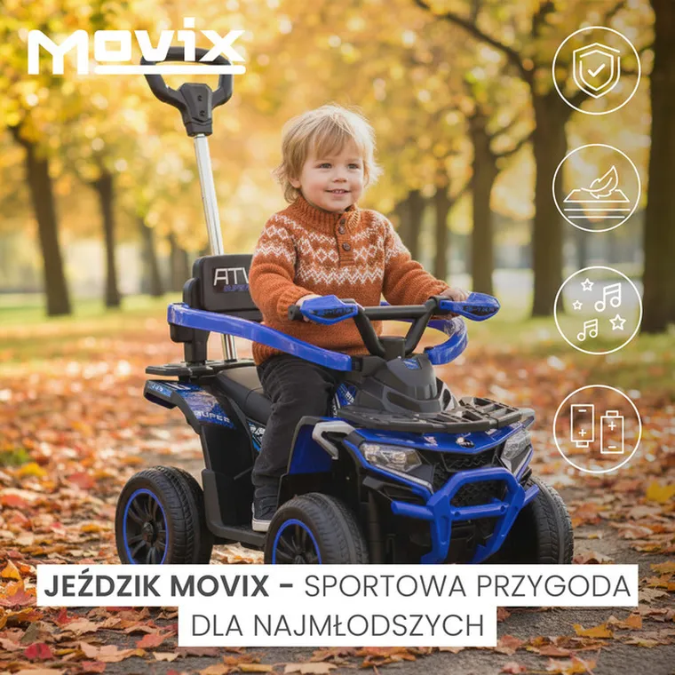 Toyz, Movix, jeździk, żółty