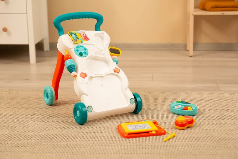 Toyz, pchacz muzyczny, zabawka edukacyjna, turquoise