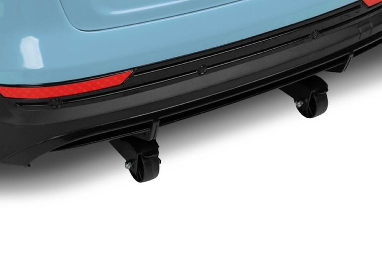 Toyz, samochód, Audi E-tron Sportback, pojazd na akumulator, niebieski