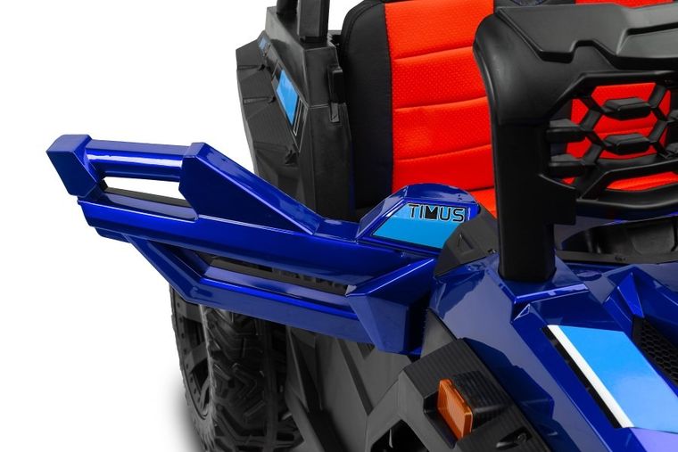 Toyz, Timus, pojazd akumulatorowy, terenowy, blue
