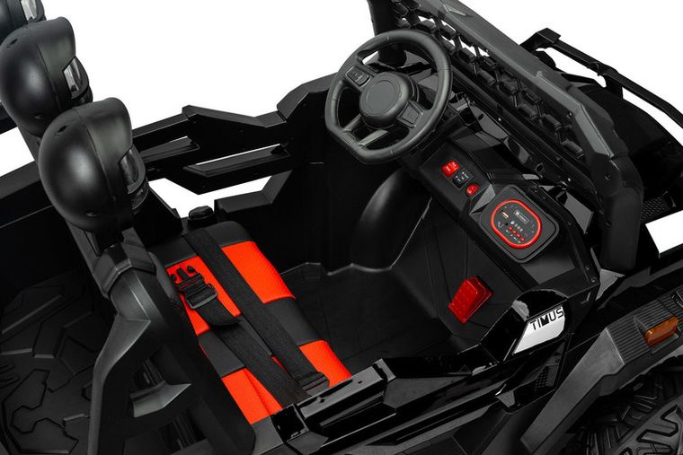 Toyz, Timus, pojazd terenowy na akumulator, czarny