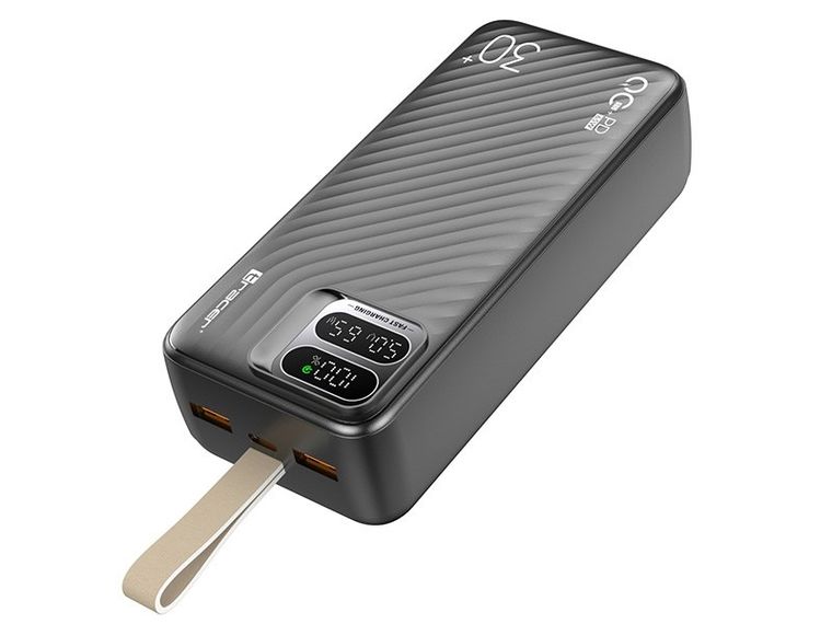 Tracer, powerbank, Blaze, 30000mAh, 65W, czarny