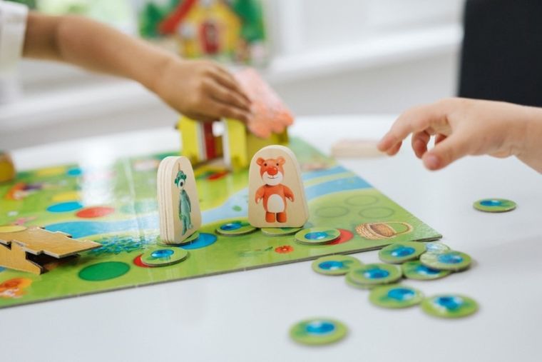 Trefl, Bobaski i Miś, Na jagody, Moja pierwsza gra