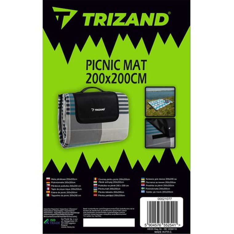 Trizand, koc plażowy z izolacją, 200-200 cm