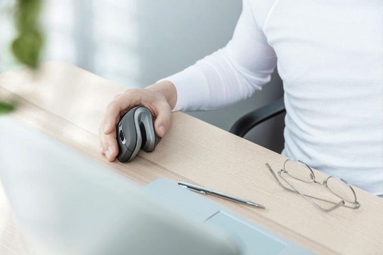 Trust, Verro Ergonomic Wireless Mouse, mysz optyczna, 1600 dpi, 1200 dpi, 600 dpi, 23507