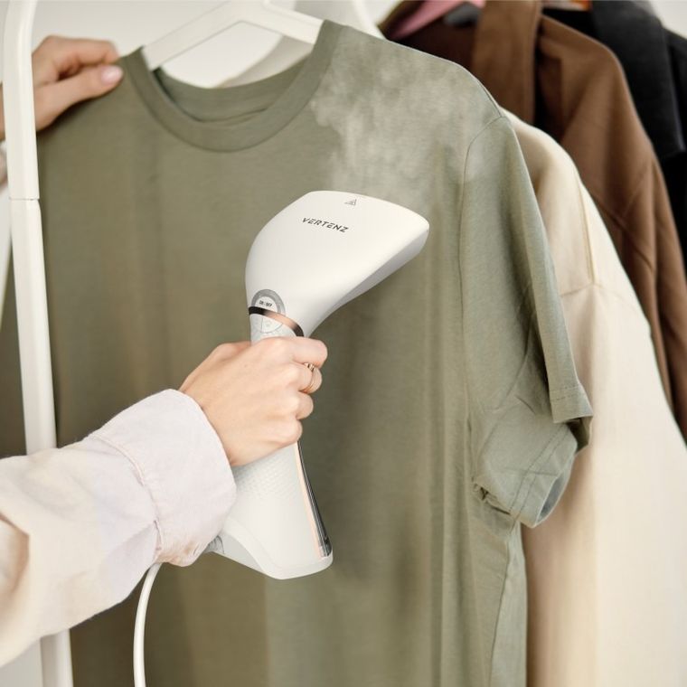 Vertenz, Aura, 40, parownica do ubrań, biały