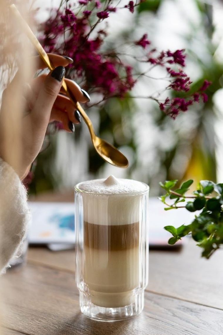 Vialli Design, Lungo, pucharki do deserów z podwójną ścianką, 300 ml, 2 szt.