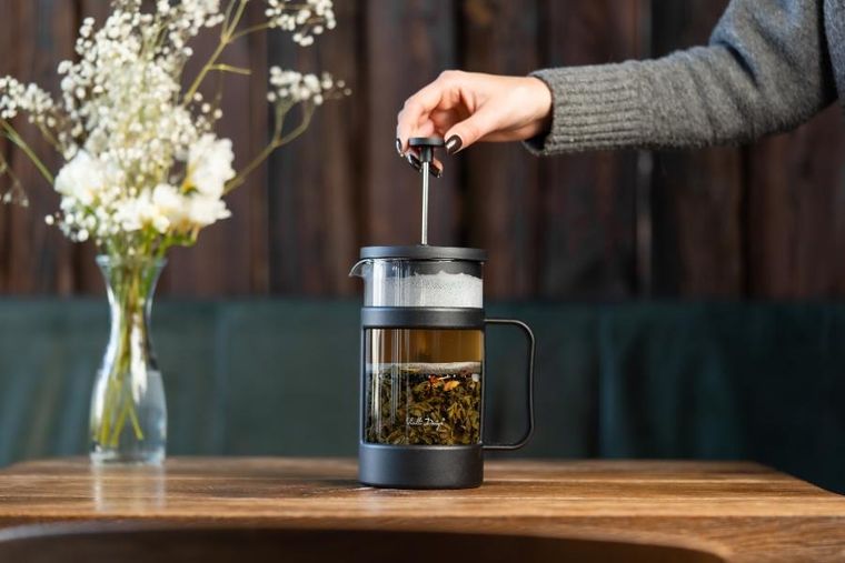 Vialli Design, Senso, zaparzacz do kawy i herbaty, czarny, 1000 ml