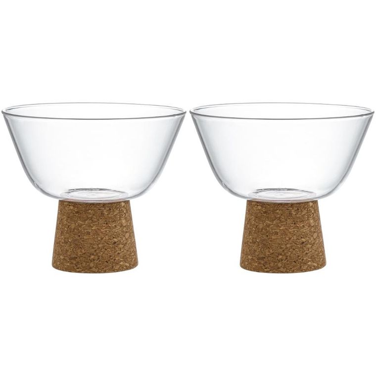 Vialli Design, Vilagio, komplet miseczek na przekąski, 380 ml, 2 szt.