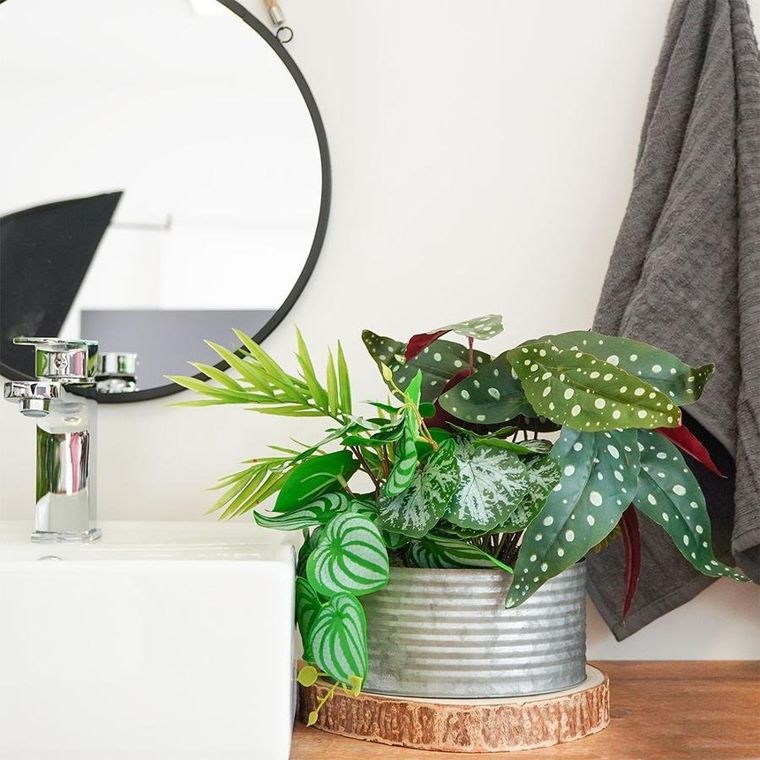 Vilde, sztuczna roślina w doniczce, kompozycja, 28 cm