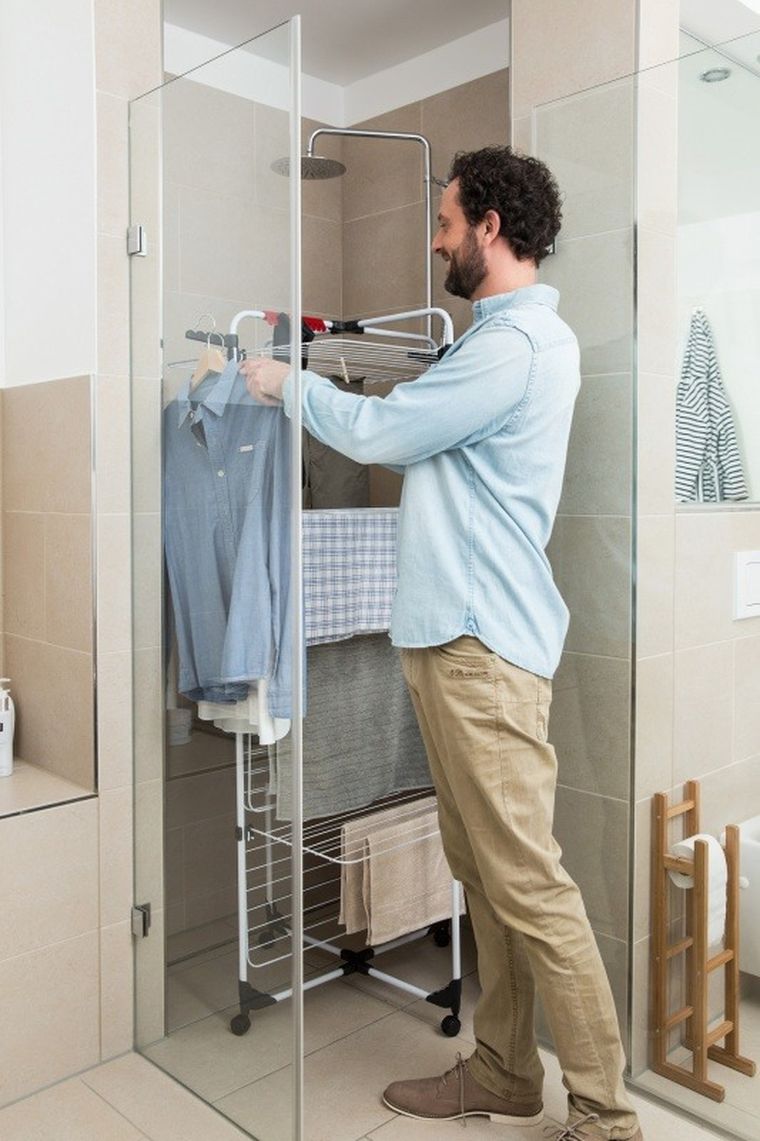 Vileda, Mixer 4, suszarka na pranie, pionowa, wewnętrzna, stojąca, 157237