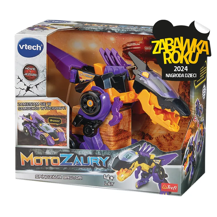 Vtech, Motozaury, Spinozaur Brutor, pojazd transformujący