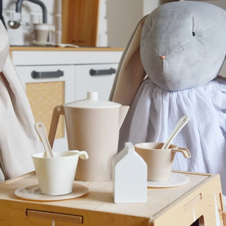 Wader, Biszkoptowa Chmurka, serwis kawowy, 19 elementów