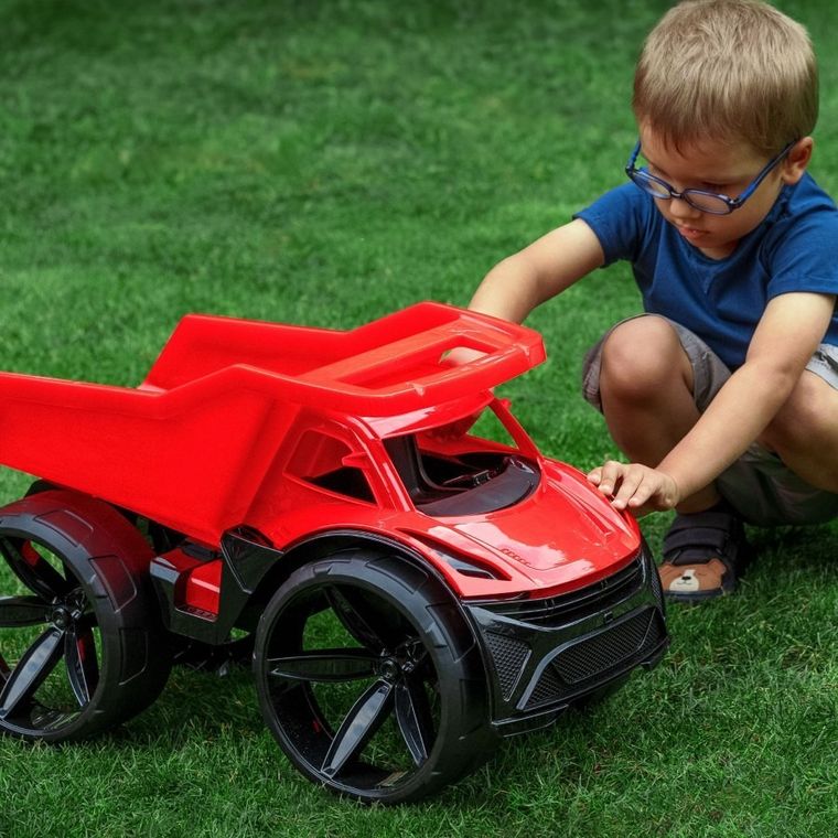 Wader, Maximus, wywrotka, czerwona, 59 cm