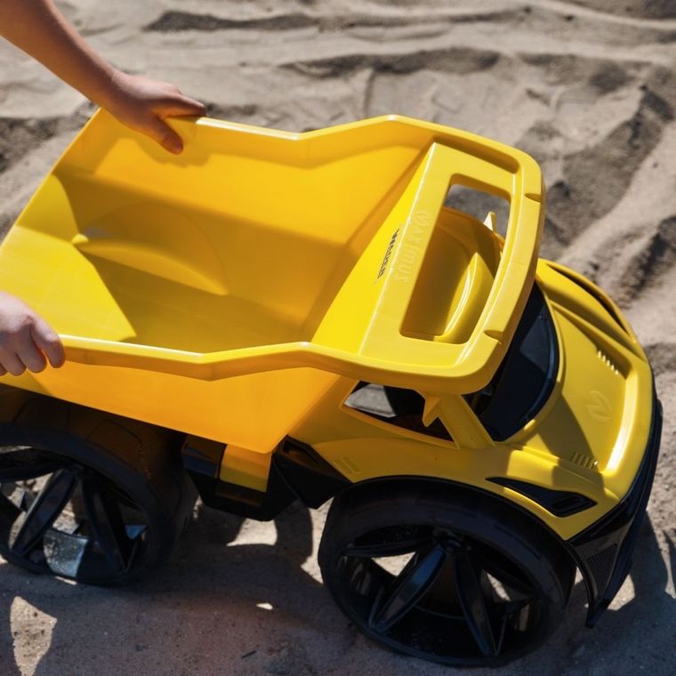 Wader, Maximus, wywrotka, żółta, 59 cm