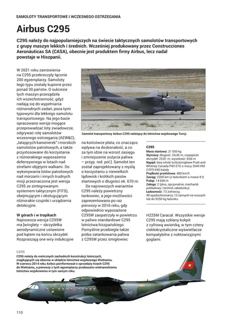 Współczesne samoloty bojowe. Myśliwce, bombowce, samoloty rozpoznawcze