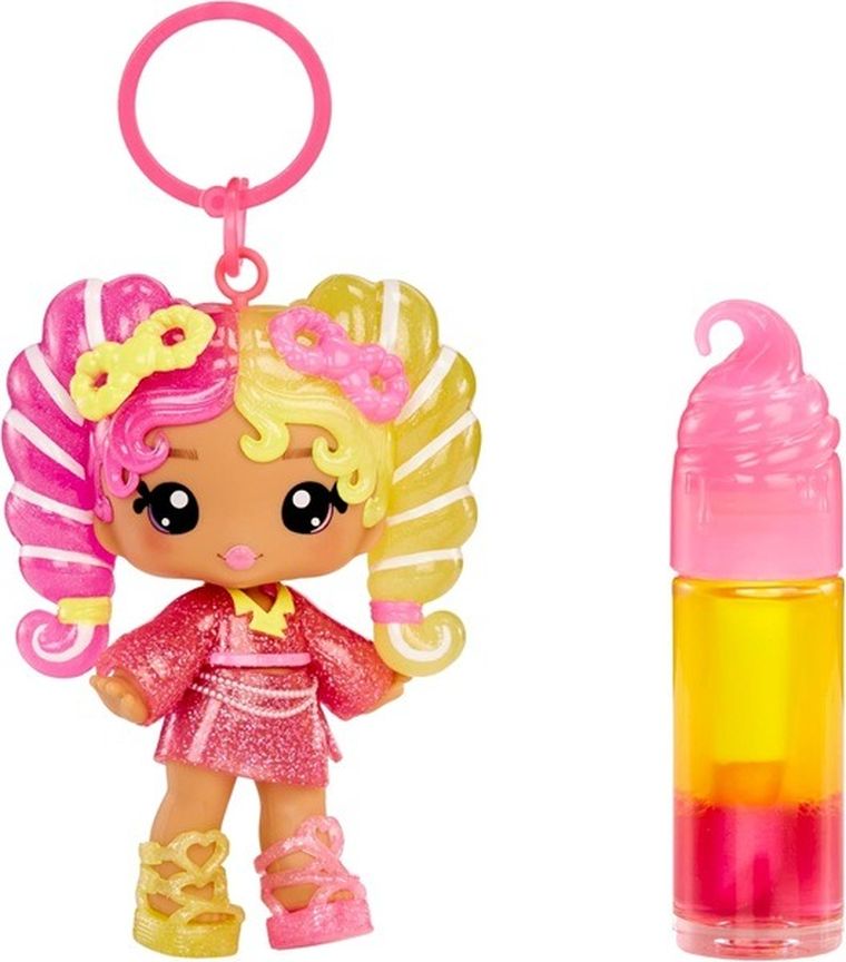 Yummiland, Lip Gloss Mystery Color, laleczka + pachnący błyszczyk DIY do ust