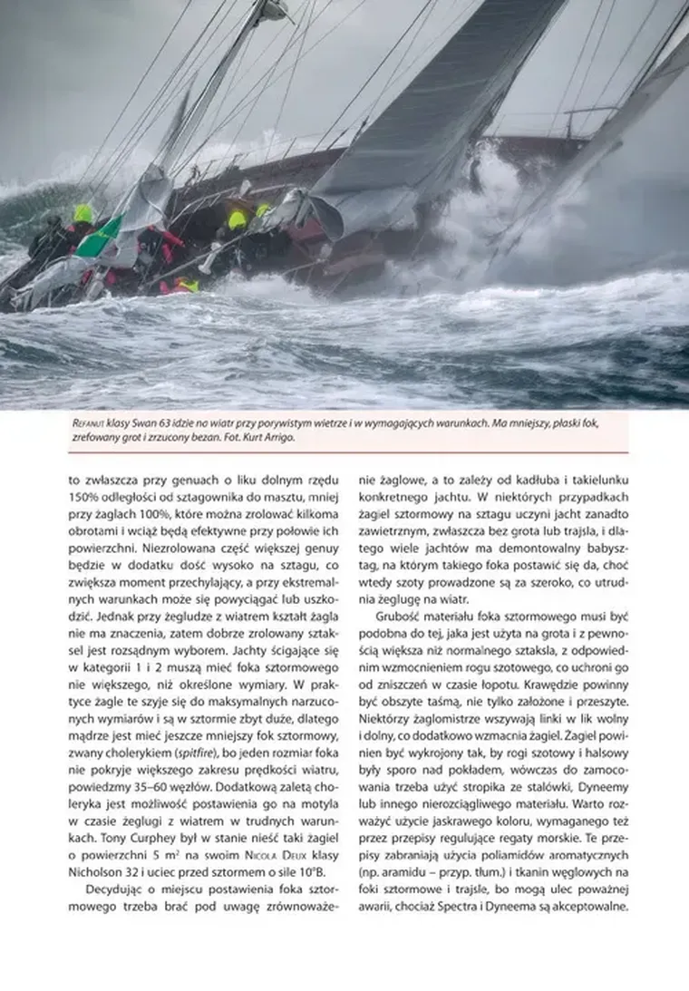 Żeglowanie w trudnych warunkach