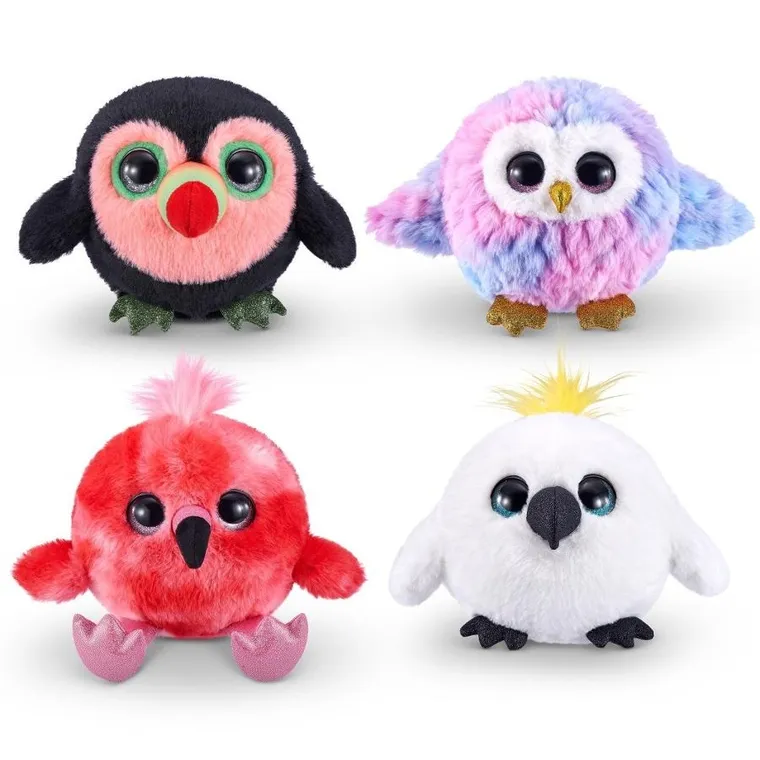 Zuru, Pets Alive, Wesołe Ptaszki, maskotki interaktywne, 12 szt.