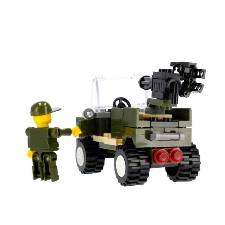 Alleblox, wojsko, klocki konstrukcyjne