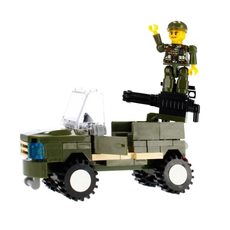 Alleblox, wojsko, klocki konstrukcyjne