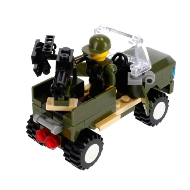 Alleblox, wojsko, klocki konstrukcyjne