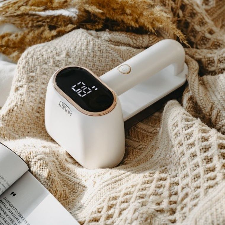 Adler, golarka do tkanin z wyświetlaczem LCD