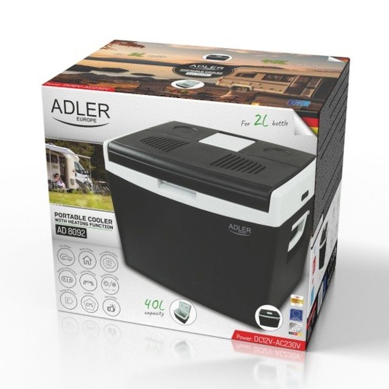 Adler, lodówka turystyczna, 40L